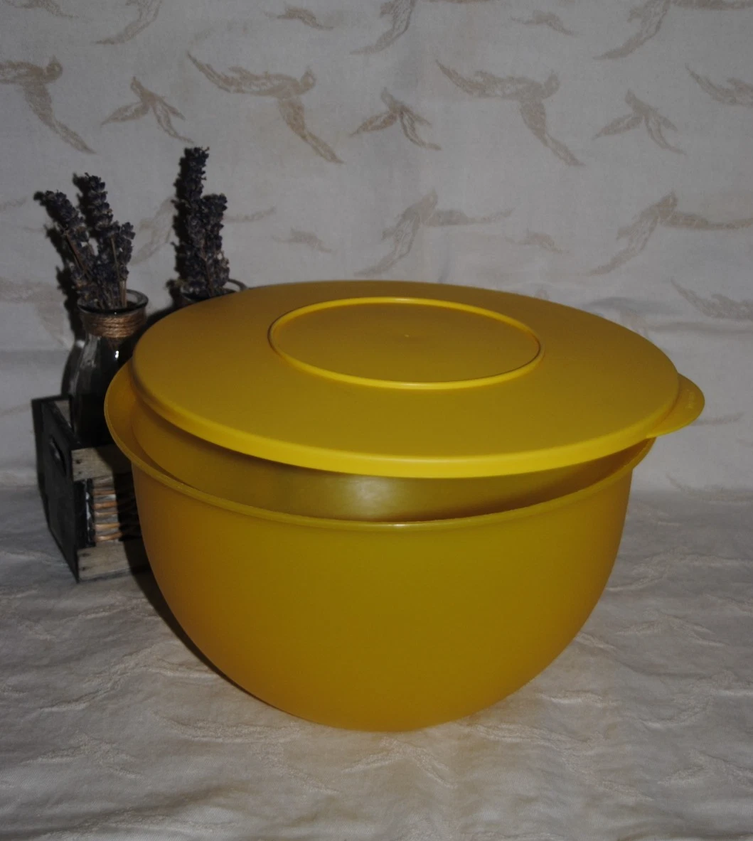Bol Rond Tupperware Gamme Soleil 4 Litres - Couleur Violet - Neuf Pour Conservation Alimentaire
