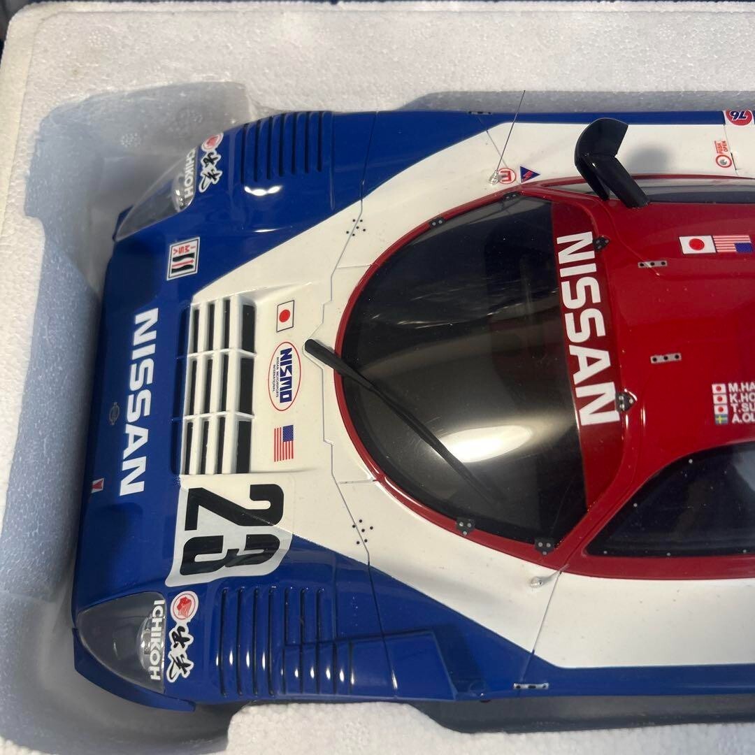 1/12 Scale Nissan R91CP 23 Blue White Red KSR08666A Resin Car