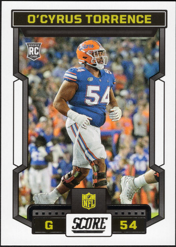 O'Cyrus Torrence #398 card