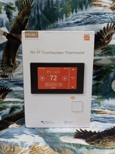 Moes WiFi Touchscreen Smart Programmable Thermostat PCT513 - Picture 19 of 24