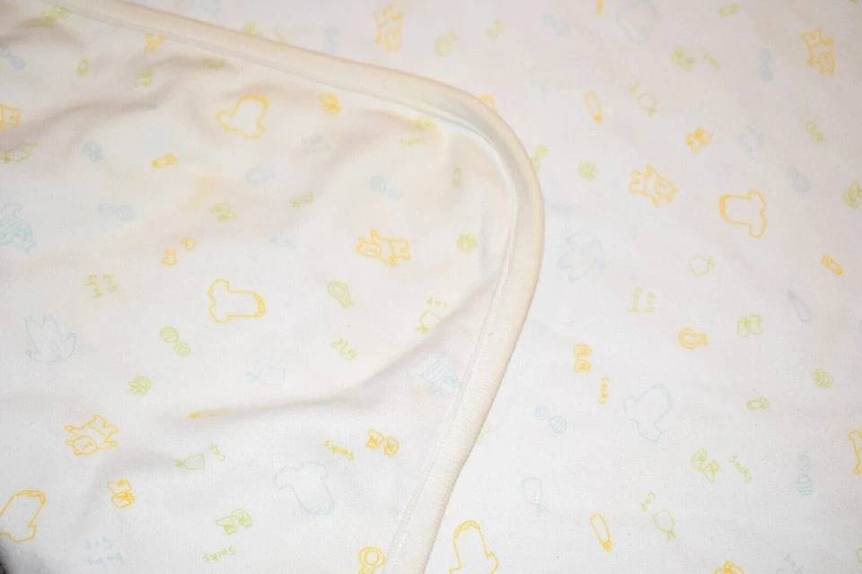 G4 Vintage BABY GAP Juguetes Ropa Oso Algodón Recepción Bebé Cuna Manta Lovey Foto 3 de 4