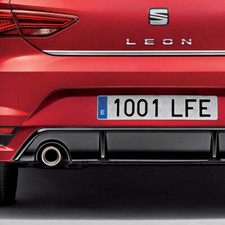 PROFILO CROMATO PORTELLONE BAULE SEAT LEON ACCESSORIO ORIGINALE NUOVO 5F0071360