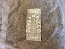 1961-62 PROVIDENCE BASKETBALL MEDIA GUIDE Yearbook JOHN THOMPSON RAYMOND FLYNN