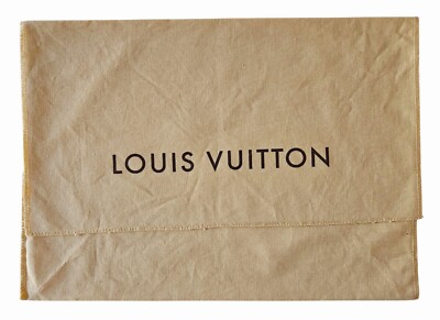 Authentic Louis Vuitton Dustbag 100% Cotton Medium Size 15''x10.5'' Exc. Condition