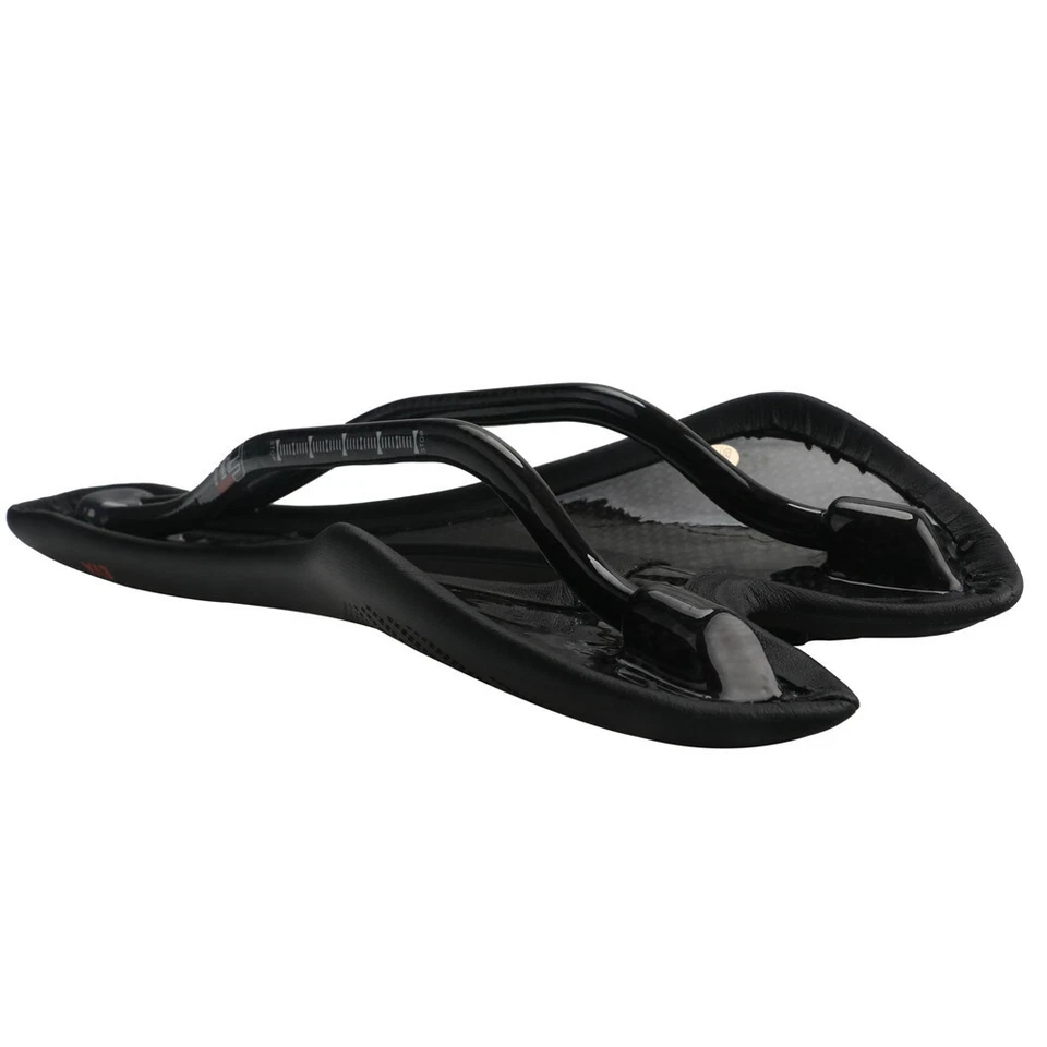 Sillín de asiento hueco para bicicleta MTB carreras de carretera EVA cuero carbono TOSEEK 135 g Foto 4 de 4