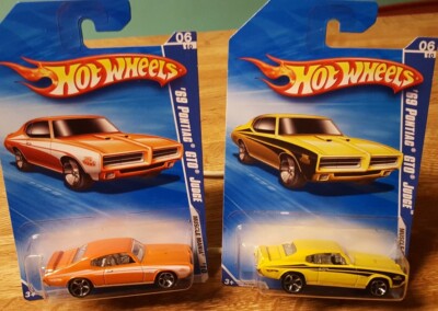 Hot Wheels S-TH '69 ポンティアック GTO Amazon.com: Hot Wheels '69 Pontiac GTO, 2005 First Editions Faster