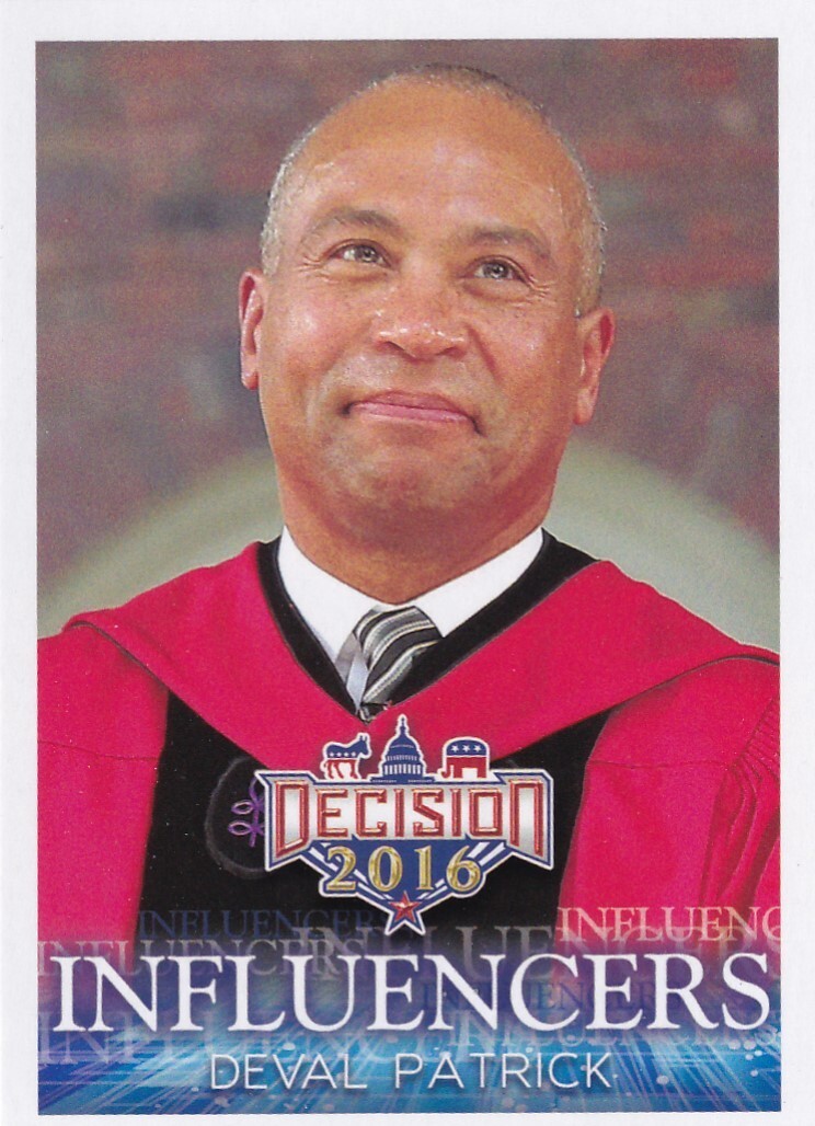 2016 Decision Influencers #29 Deval Patrick-Democrat-MA