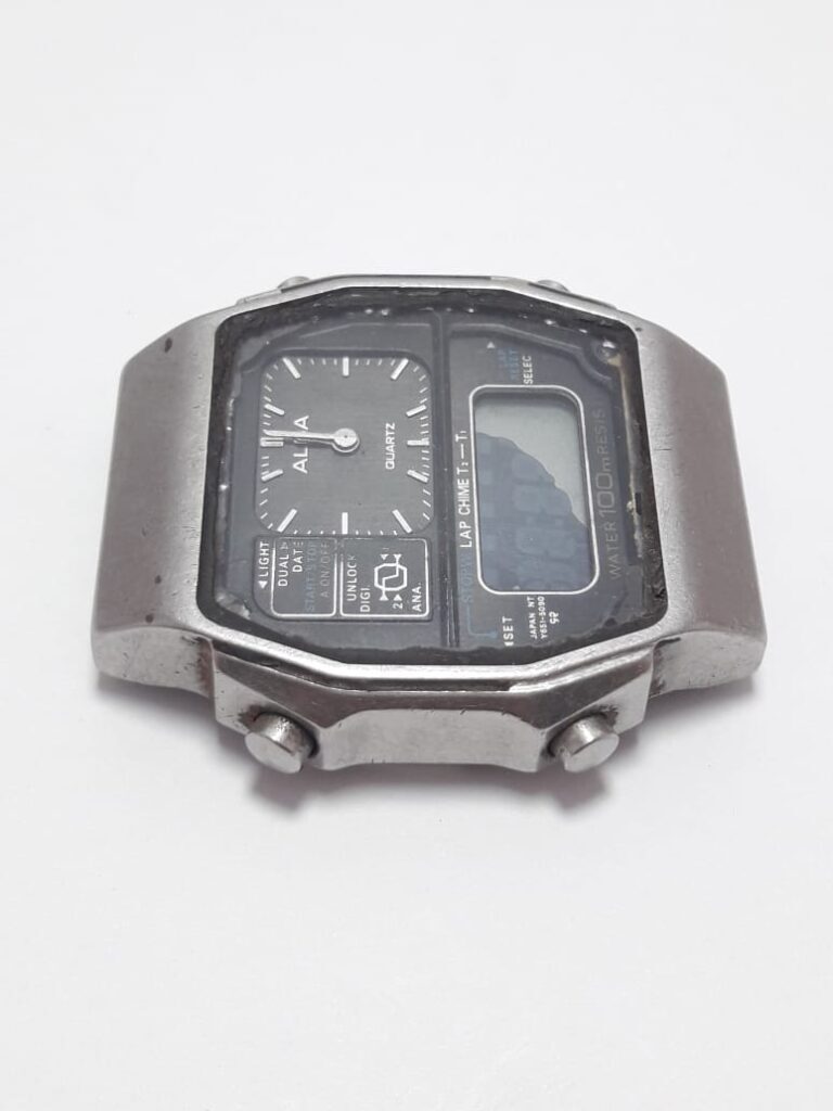 Seiko Alba Y651-511A Quartz Ana Digi Vintage Men's Watch For Parts