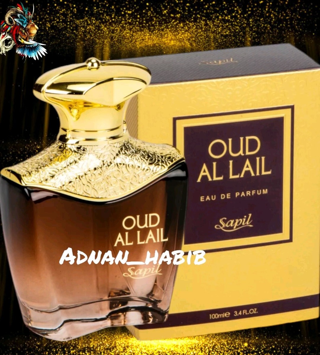 SAPIL OUD Al LAIL 100ML EAU DE PARFUM SPRAY NEW SEALED UK