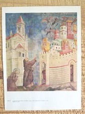 THE EXORCISM OF DEMONS-GIOTTO.12" x 9" BOOKPLATE ART PRINT