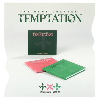 TXT The Name Chapter: TEMPTATION Album 3types Official K-POP