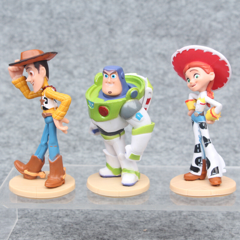 7Pcs Toy Story 4 Figure Toys Character Woody Buzz Lightyear
