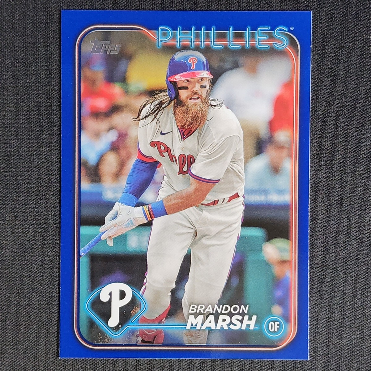 2024 Topps Series 1 BRANDON MARSH Royal Blue Parallel #71
