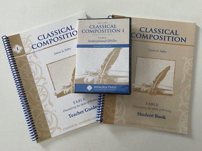 Classical Composition I: Fable Set: Student Book, Teacher Guide & DVD Set Selby