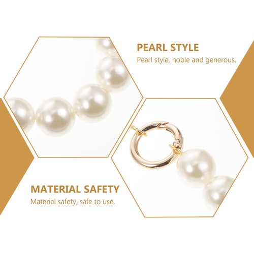 Pearl Chain Accessories Mobile Phone Decorations Hanging Lanyard - 第 4/12 張圖片