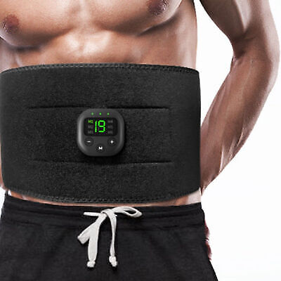 EMS Abdominal Muscle Toning Trainer ABS Electric Stimulator Toner Fitness Belt - Picture 8 of 12