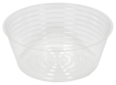 10'' Deep Clear Vinyl Plant Liner / Saucer DL10 - Pack of 25