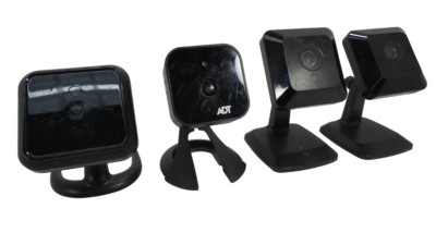 Lot of 4 Different Brands ADT PULSE and Sercomm surveillance Cam 
