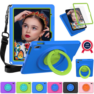 Kids-Proof Rotating Stand Case For iPad 5th 6th 7th 8th 9th 10th 11th Gen (A16)