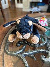 Ty Beanie Babies - Doby the Dober Pinscher dog 1996 (RETIRED)