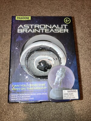 NEW Paladone Moon Snow Globe Brain Teaser CAN YOU  Land The Spaceman On The Moon