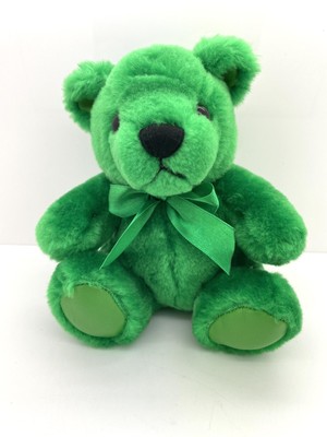 green colour teddy