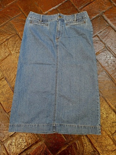 Women's Liz Claiborne Denim Maxi Long 