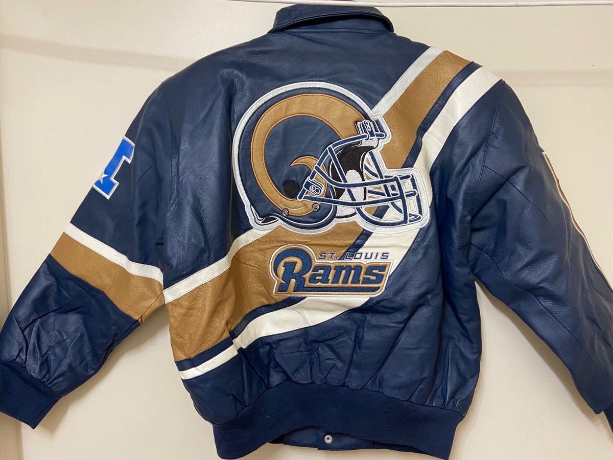ST. Louis Rams NFL Men's Vintage Jeff Hamilton Leather ST. Louis Rams NFL Men's Vintage Jeff Hamilton Leather