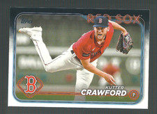 2024 Topps Series 1 #316 Kutter Crawford Boston Red Sox Baseball Card