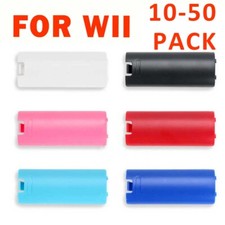 10/20/30/40/50xBattery Back Cover Shell Case for Nintendo Wii Remote Controller