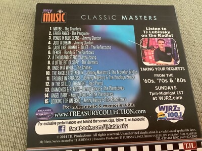 My Music Classic Masters 50s and 60s Rock Rewind Live CD … 15 Hits