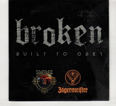(HT151) Broken, Built To Obey - 2016 DJ CD