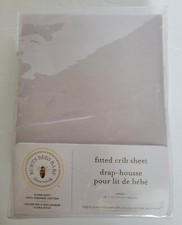 Burt's Bees Fitted Crib Sheet 100 Organic Cotton Standard Crib Toddler Mattress