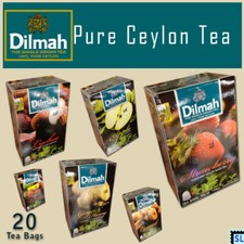Sri Lanka Tea, Pure Ceylon, Dilmah, Flavored, 20 Tea Bags