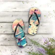 Leyum Ocean Flip Flops