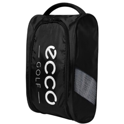 ECCO Golf Shoe Ventilated Case Sports Travel Accessory Pouch Bag (Black)
