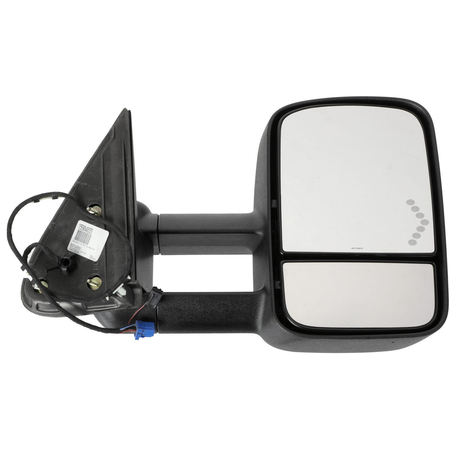 Espejo retrovisor exterior derecho para GMC Sierra/Silverado 2006-2007 (P/N 15904035)