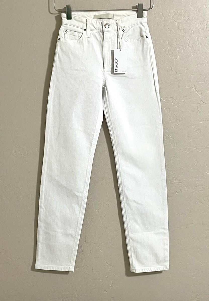 JOE'S White Jeans The Siouxsie High Rise Slim Ankle White Jeans Sz