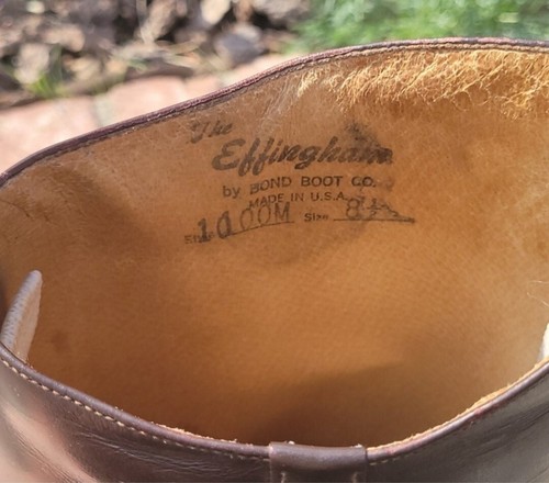 Effingham Botas de Equitación Inglés Ecuestre Mujer 8.5 Cuadros Medidas - Imagen 6 de 11