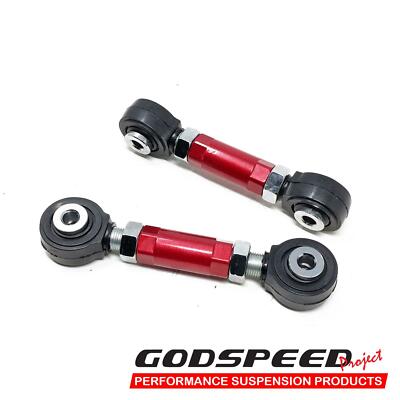 Godspeed Adjustable Toe Arms With Spherical Bearing for INTEGRA 94-01 Set of 2