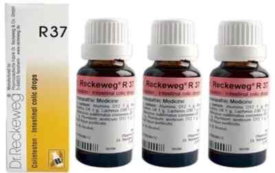 Dr. Reckeweg R37 Drops | Homeopathic Remedy for Digestive Health pack of 3