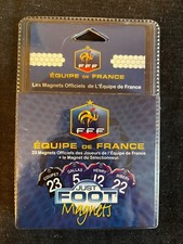 BLISTER NEUF 23 MAGNETS JUST FOOT WORLD CUP EQUIPE DE FRANCE COMPLETE COLLECTOR