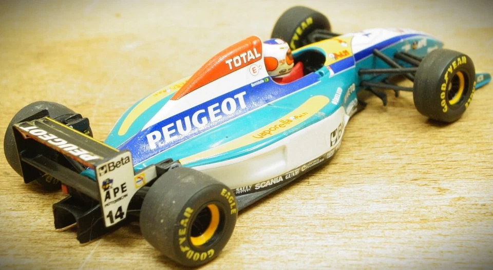 1:43 MINICHAMPS Auto Corsa F1 Jordan Peugeot EJR 195 N° 14 Gp 1995 " - Immagine 3 di 4