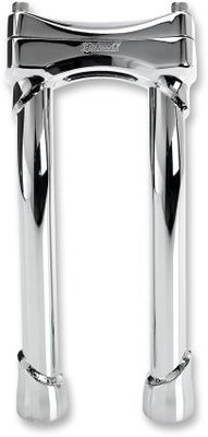 BILTWELL MP-010-HD-CP Murdock Pullback Risers 10'' Chrome