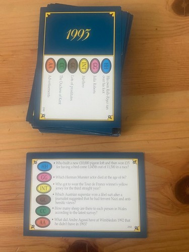 Trivial Pursuit Quiz Frage Antwort Quiz Karten extra verschieden - Bild 16 von 16