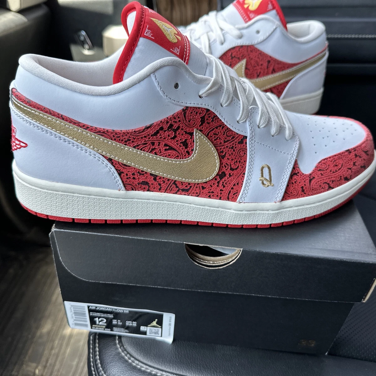 Nike Air Jordan 1 Low Spades Men's 12 194958243074 | eBay
