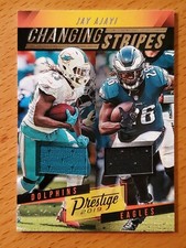 2019 Prestige Changing Stripes Jerseys #9 Jay Ajayi Dolphins Eagles RB