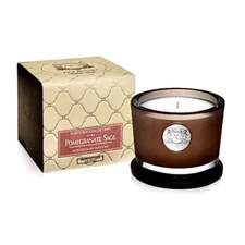 Aquiesse Portfolio Collection No. 013, Pomegranate & Sage Soy Candle, 5 Ounce 