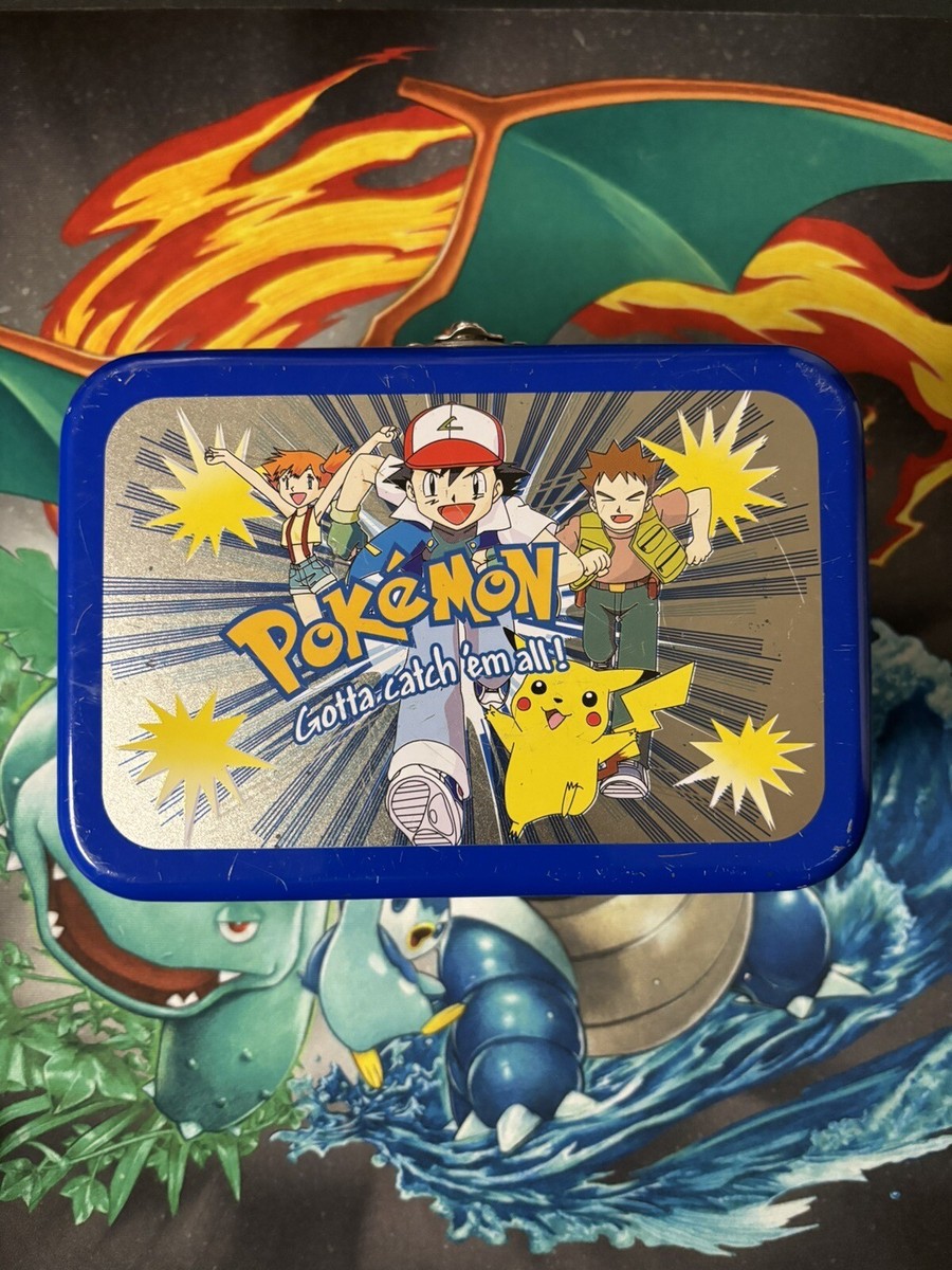 1998 Pokemon “Gotta Catch Em All” Collectible Tin Card Box/Mini