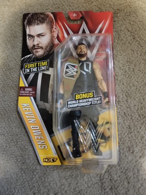 WWE KEVIN OWENS Series 58 Figure First Time In The Line Bonus Title Belt Chase